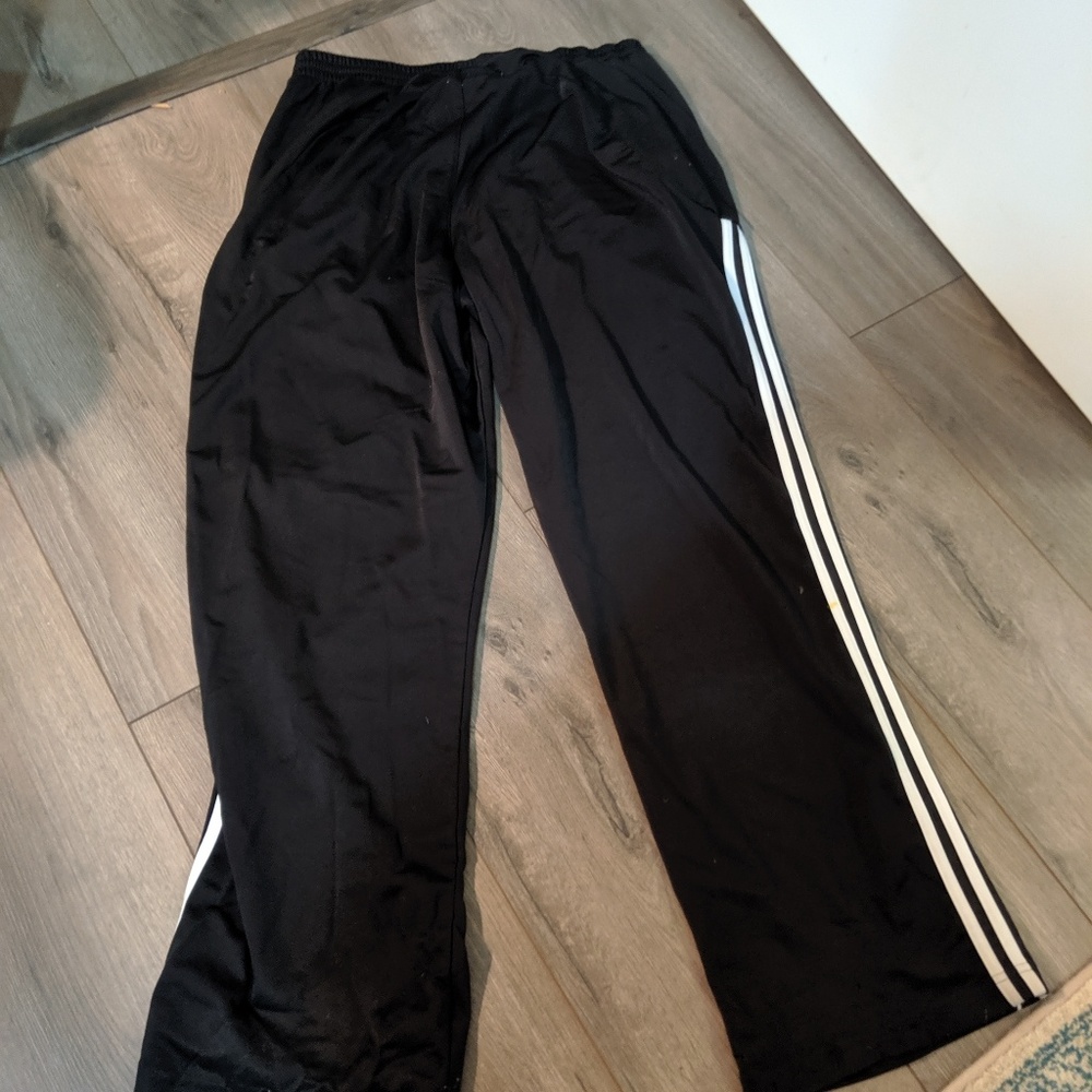 Addidas sweat pants men's large